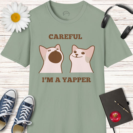 Careful, I'm A Yapper T-Shirt