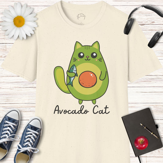 Avocado Cat T-Shirt