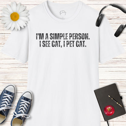 I See Cat I Pet Cat T-Shirt