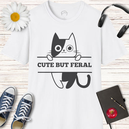 Cute But Feral Cat T-Shirt