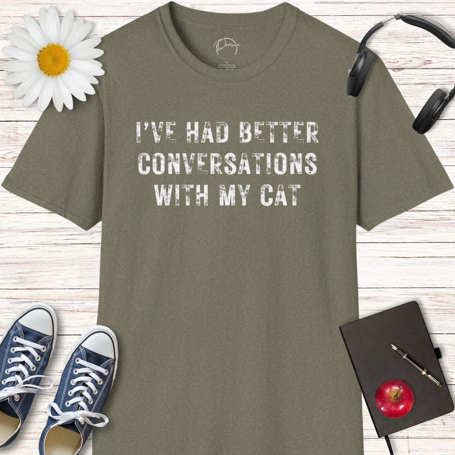 Conversations With My Cat T-Shirt