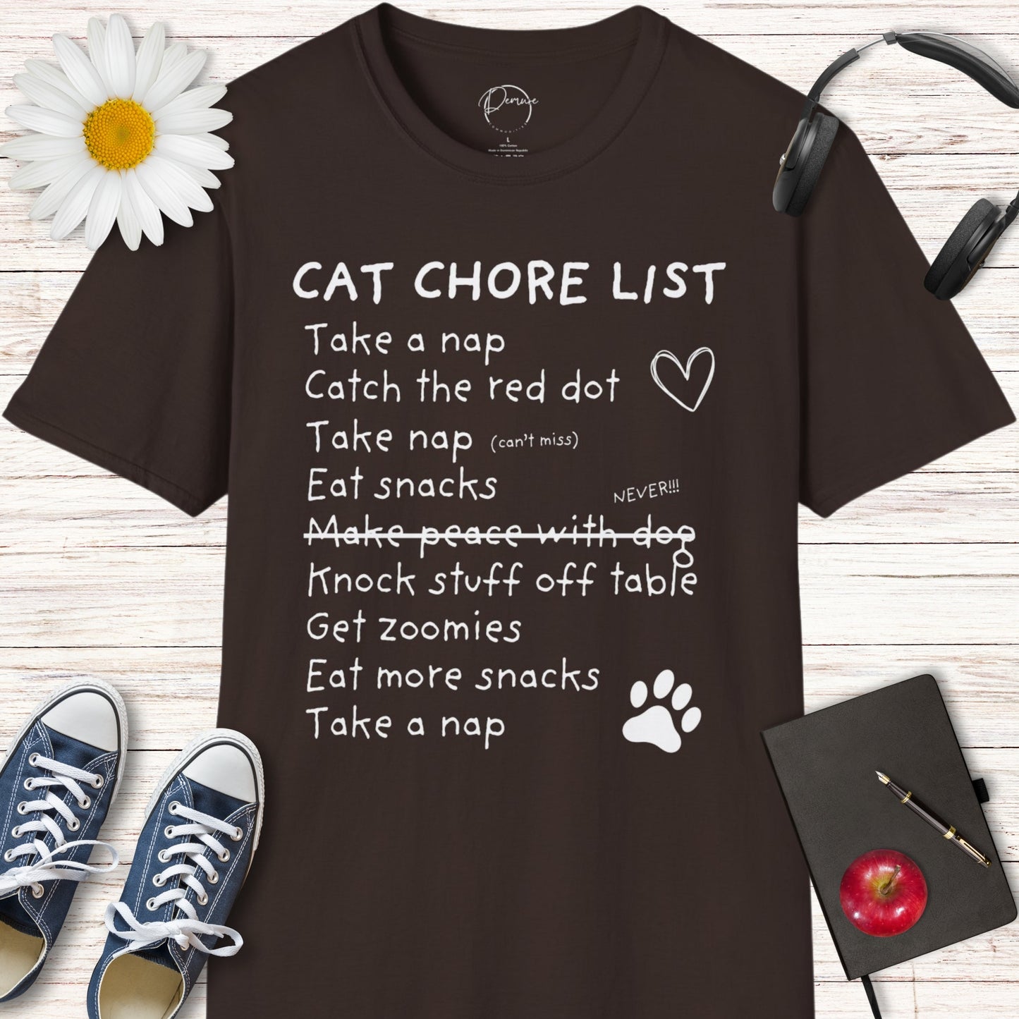 Cat Chores T-Shirt