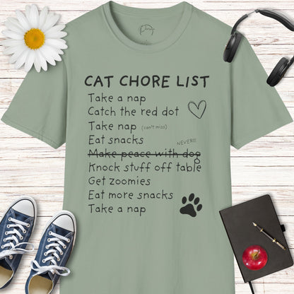 Cat Chores T-Shirt